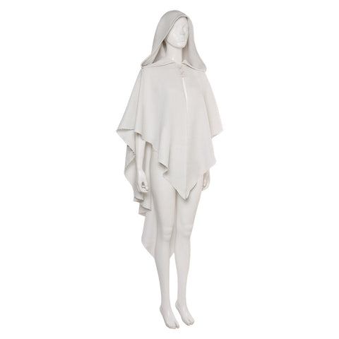 SeeCosplay Ahsoka Tano Women White Cloak Carnival Halloween Costume SWCostume