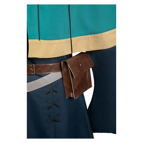 Anime Delicious In Dungeon 2023 Marcille Green Set Outfits Cosplay Costume Halloween Carnival Suit