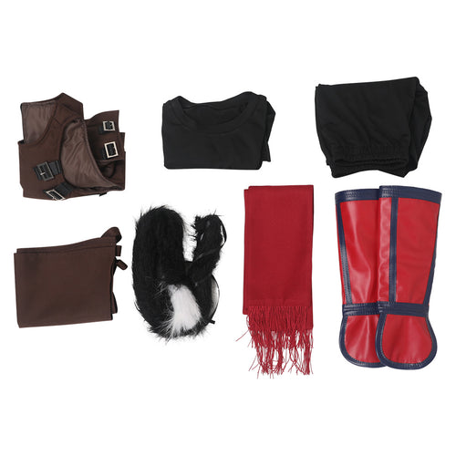 Anime Delicious In Dungeon Izutsumi Brown Set Outfits Cosplay Costume Halloween Carnival Suit