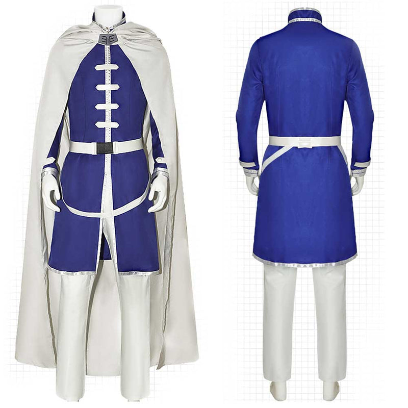 SeeCosplay Sousou No Frieren Himmel Blue Costume Cloak Carnival for Halloween Cosplay Costume