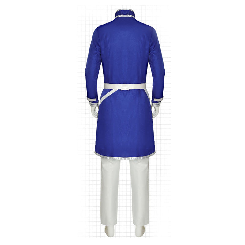 SeeCosplay Sousou No Frieren Himmel Blue Costume Cloak Carnival for Halloween Cosplay Costume