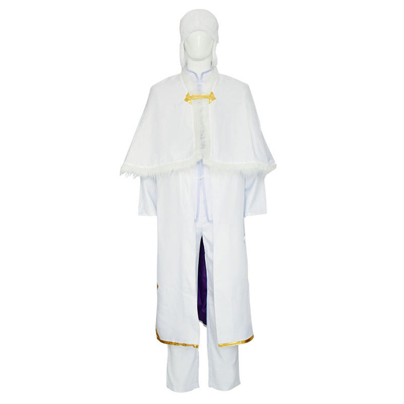 Anime Fyodor D Dostoevsky White Adult Outfits Party Carnival Halloween Cosplay Costume