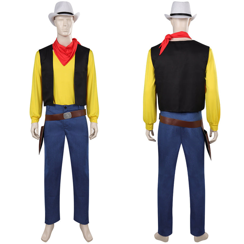 SeeCosplay Anime Lucky Luke Outfits Party Carnival Halloween Cosplay Costume