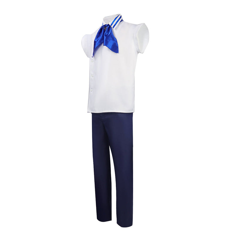 [Full In Stock] One Piece:Costume Navy Soldier Set Outfits Party Carnival Halloween Cosplay Costume