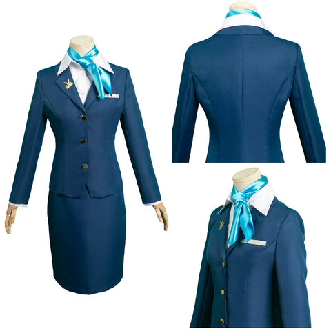 Anime The Concierge at Hokkyoku Department Store Akino Outfits Party Carnival Halloween Cosplay Costume
