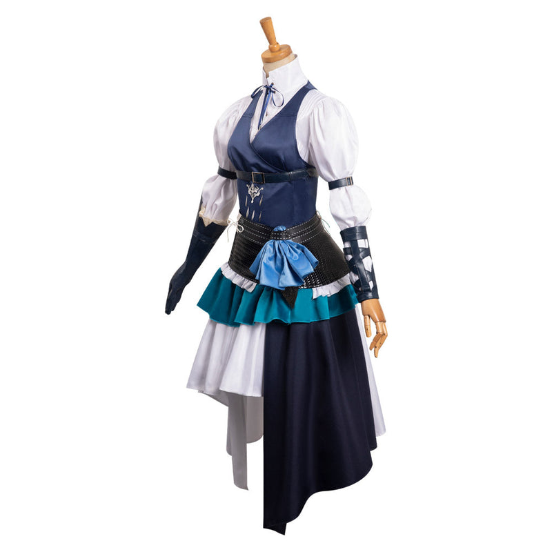 [All Sizes In Stock] Final Fantasy: XV Costume Final Fantasy 16 FF16 Jill Warrick Outfits Halloween Carnival Costume Female