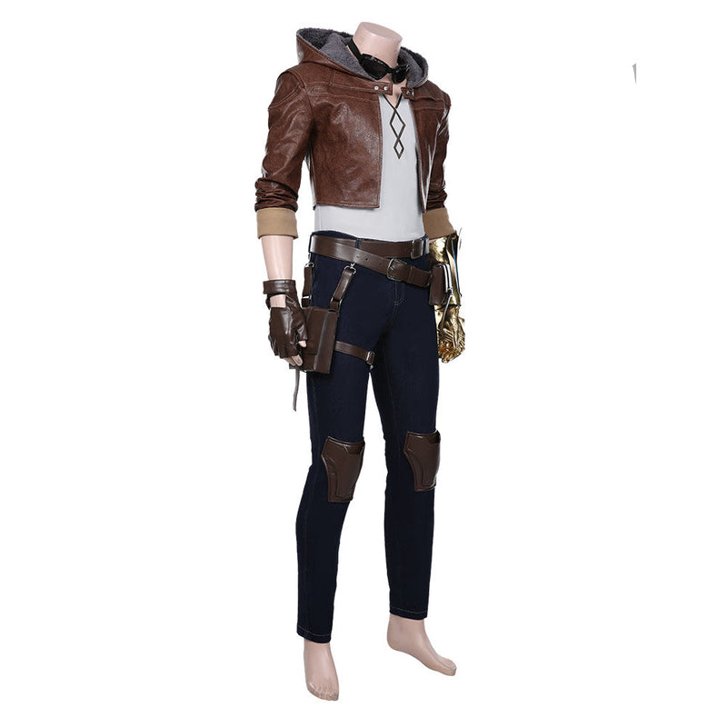 Seecosplay Game LOL The Prodigal Explorer Ezreal Adult Men Coat Pants Halloween Carnival Outfit Cosplay Costume