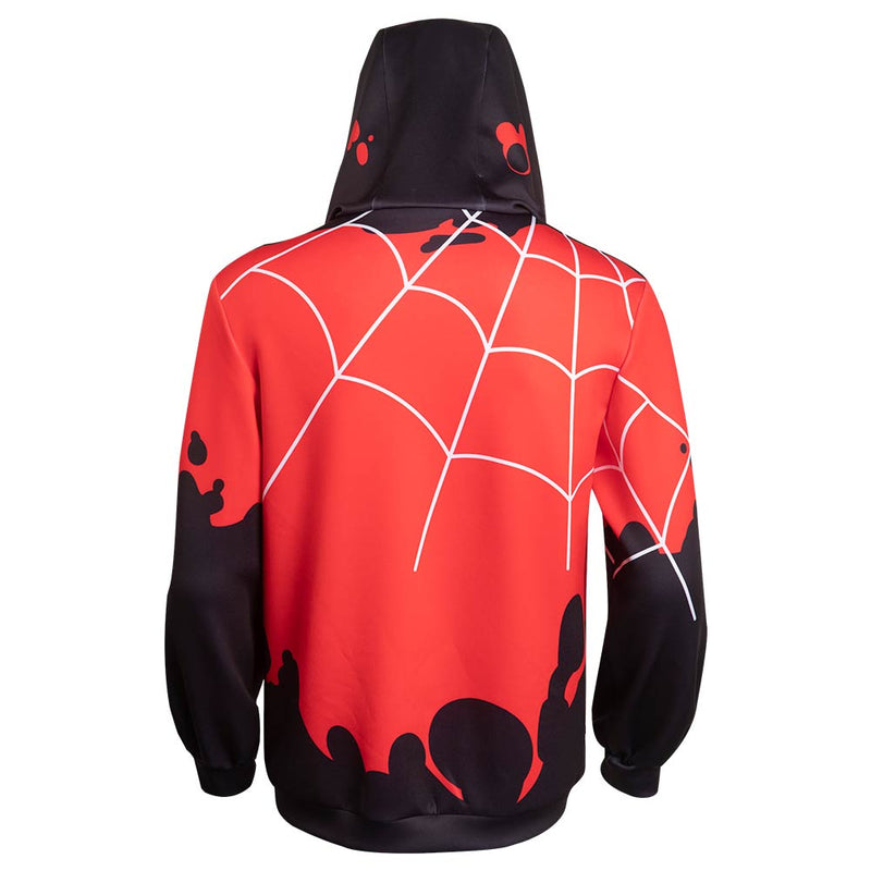 Spider-Man Costume: Across the Spider-Verse Miles Morales Hoodie Sweater Halloween Carnival Spiderman Costumes
