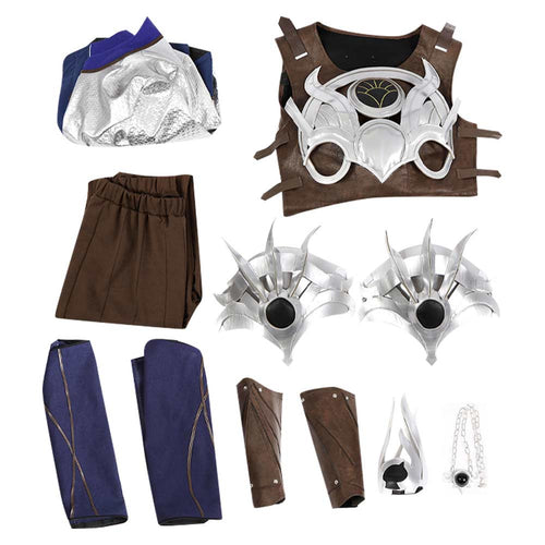Game Baldur's Gate 3: Costume Shadowheart Women Outfits Halloween Party Cosplay Costume For Adult Female