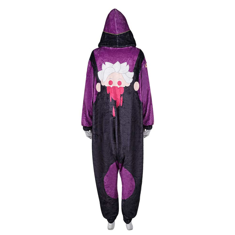 SeeCosplay Baldur's Gate Game Astarion Purple Plush Women Pajamas Party Carnival Halloween Cosplay Costume Original Design Female