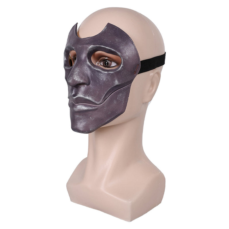 SeeCosplay Baldur's Gate Game Dark Knight Mask Cosplay Latex Masks Helmet Masquerade Halloween Party Costume Props