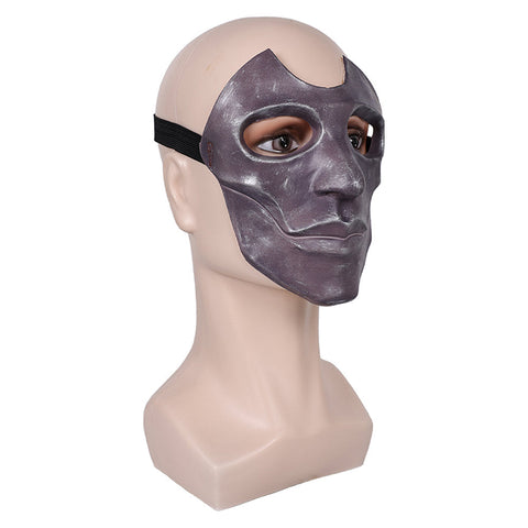 SeeCosplay Baldur's Gate Game Dark Knight Mask Cosplay Latex Masks Helmet Masquerade Halloween Party Costume Props