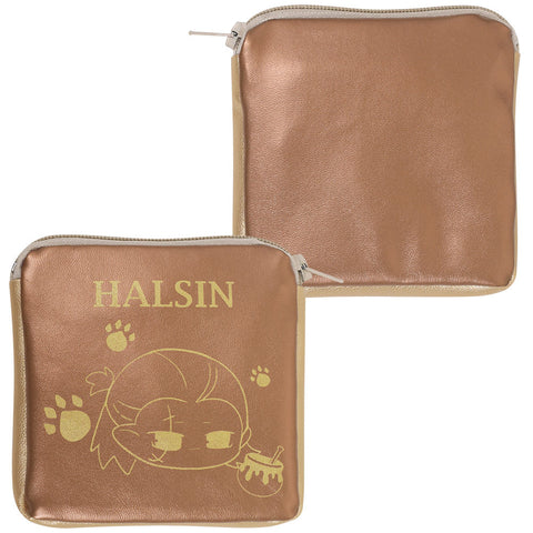 SeeCosplay Baldur's Gate Game Halsin Printed Purse Coin Bag Party Carnival Halloween Cosplay Accessories