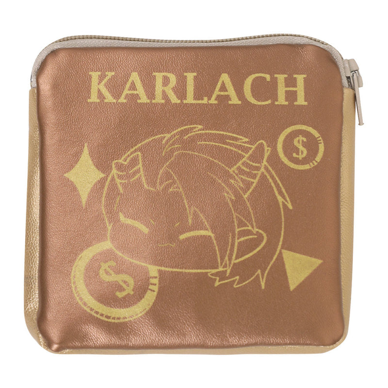 SeeCosplay Baldur's Gate Game Karlach Printed Purse Coin Bag Party Carnival Halloween Cosplay Accessories