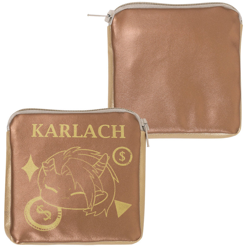 SeeCosplay Baldur's Gate Game Karlach Printed Purse Coin Bag Party Carnival Halloween Cosplay Accessories