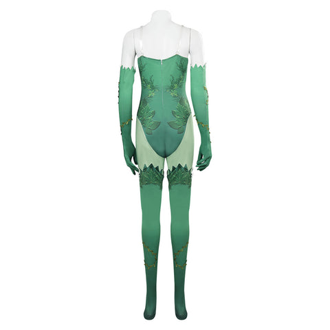 SeeCosplay Batman Poison Ivy Green Women Jumpsuits Party Carnival Halloween Cosplay Costume