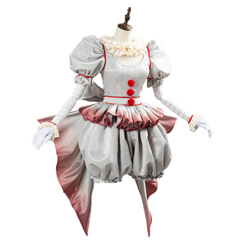 SeeCosplay Women It Pennywise Horror Pennywise The Clown Costume Cosplay Costume Female