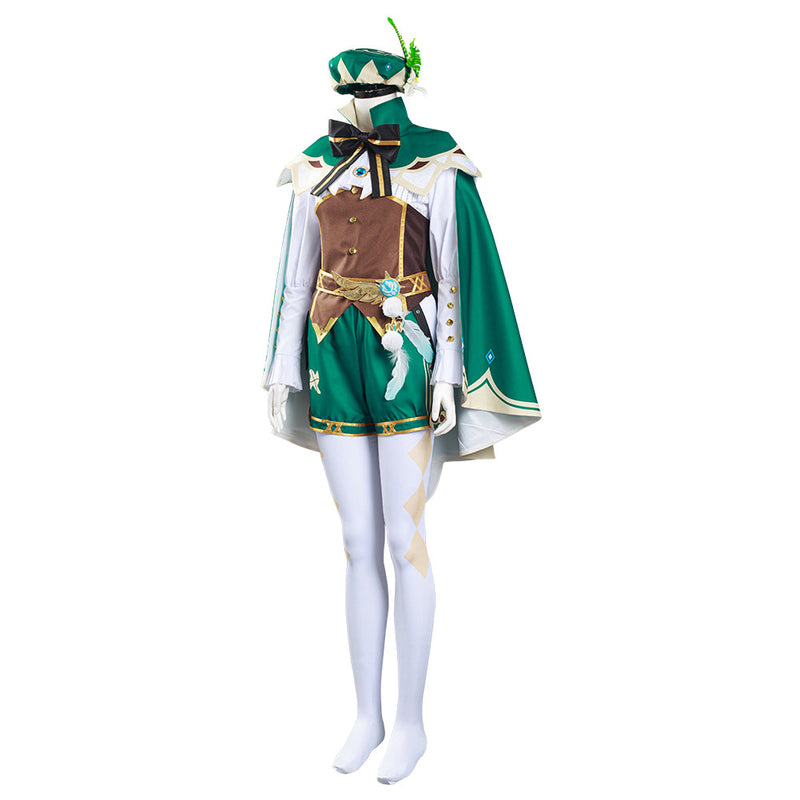 SeeCosplay Game Genshin Impact Venti Shirt for Halloween Carnival Suit Cosplay Costume