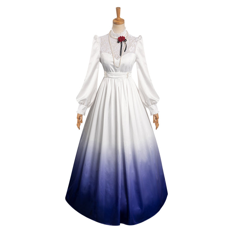 Haunted Mansion:Costume Constance Hatchaway Ghost Bride Dress Outfits Halloween Cosplay Costume