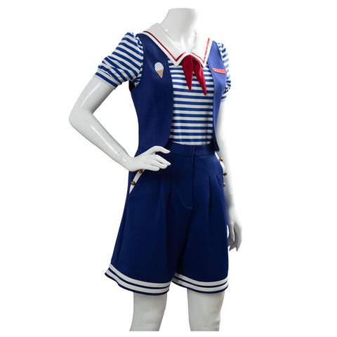 SeeCosplay Stranger Things 3 Scoops Ahoy Robin Cosplay Costume Adult