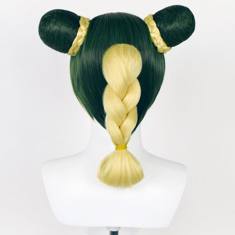 Green Hair Wig Halloween Party Wig Cosplay Wig