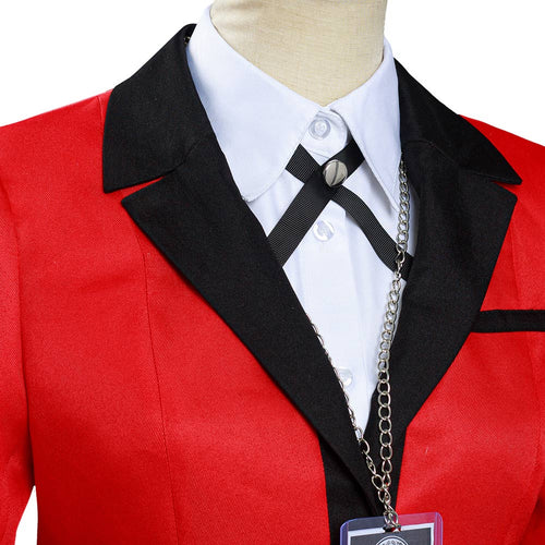 SieheCosplay Kakegurui: Zwanghafter Spieler Jabami Yumeko/Meari Saotome Halloween-Weihnachts-Cosplay-Kostüm