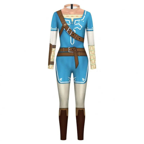 SeeCosplay The Legend of Zelda: Breath of the Wild Link Costume Jumpsuit Halloween Carnival For Disguise Suit