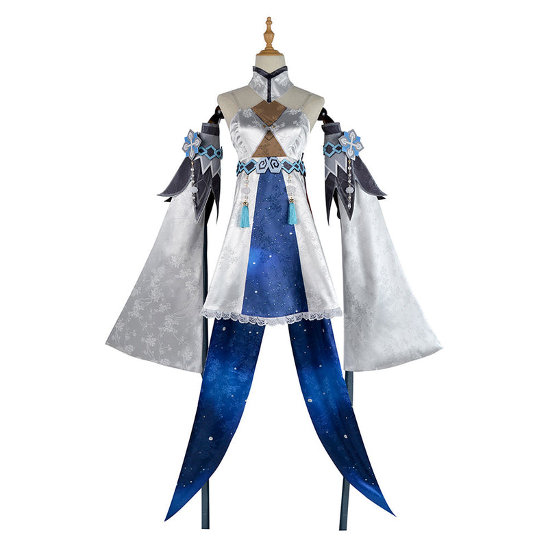 [Full In Stock] Genshin Impact: Guizhong Costume Outfits for Halloween Carnival Cosplay Costume Female