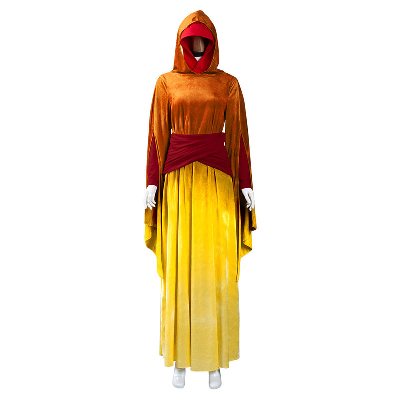 [All Sizes In Stock] Padme Amidala Costume The Phantom Menace Halloween Carnival Suit Costume