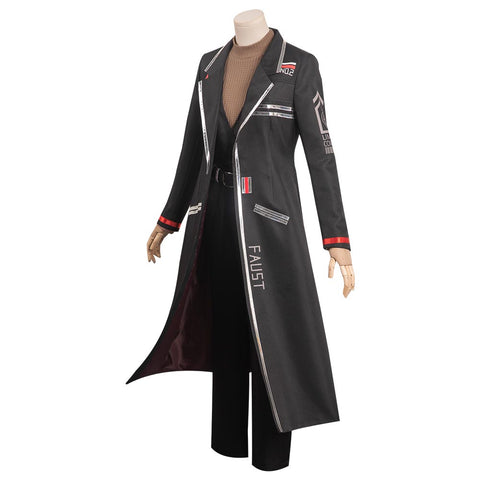 Limbus Company:Costume Faust Cosplay Costume Halloween Party Disguise Suit