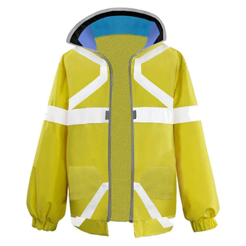 Cyberpunk: Edgerunners TV David Martinez Yellow Coat Party Halloween Cosplay Costume
