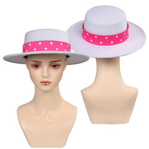 SeeCosplay BarB Pink Style Beach Cosplay Hat Cap Halloween Carnival Party Costume Accessoreis Gift BarBStyle