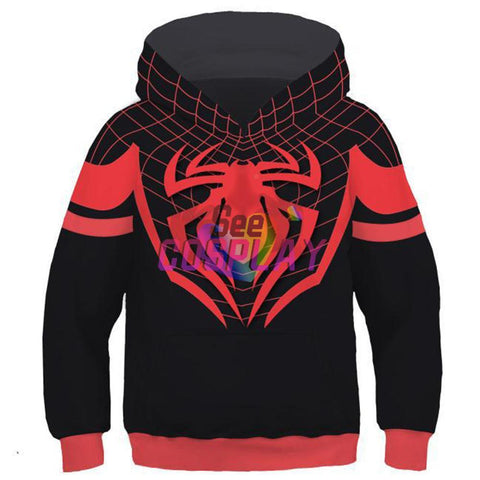Seecosplay Movie Ultimate Spiderman Costumes Halloween Carnival Cosplay Costume Hoodie Jacket For Kids