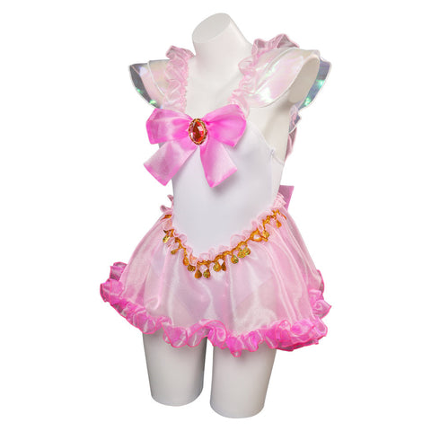 SeeCosplay Sailor Moon Chibiusa Pink Swimsuit Outfits Halloween Carnival Original Design Cosplay Costume