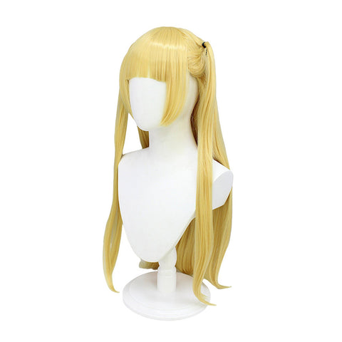 Death Note: Misa Amane Cosplay Wig Long Blonde Wig Synthetic Hair Halloween Party Wig