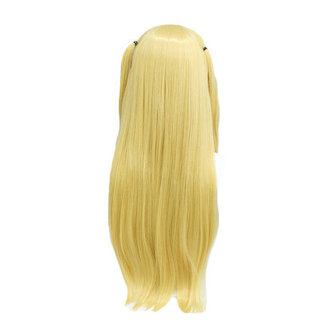 Death Note: Misa Amane Cosplay Wig Long Blonde Wig Synthetic Hair Halloween Party Wig