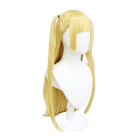 Death Note: Misa Amane Cosplay Wig Long Blonde Wig Synthetic Hair Halloween Party Wig