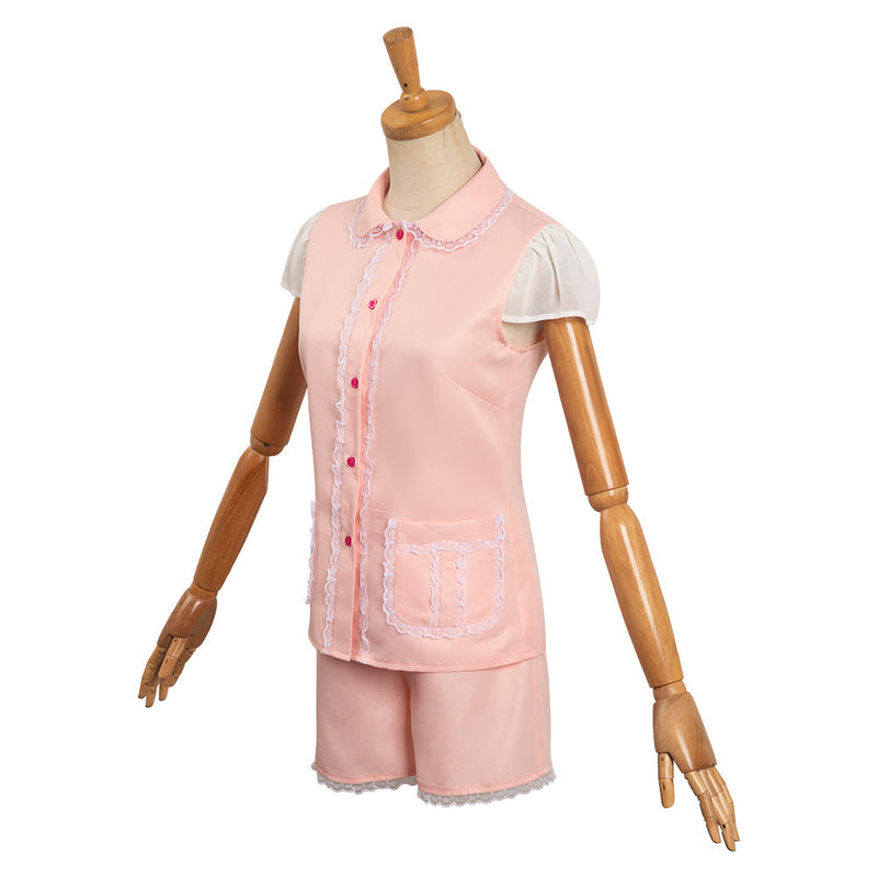 SeeCosplay 2023 Doll Movie Sleepwear Two-Pieces Pajamas Costumes for Halloween Carnival Cosplay Costume