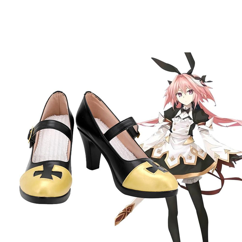 SeeCosplay Fate/Grand Order Astolfo Saber Boots Halloween Costumes Accessory Custom Made Cosplay Shoes
