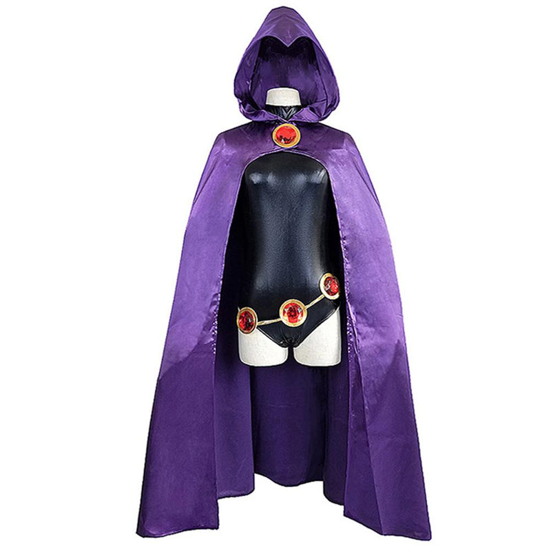 SeeCosplay Teen Titans Raven Outfits Halloween Carnival Suit Cosplay Costume