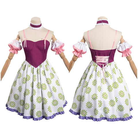 Haunted Mansion:Costume Sally Slater Ghost Outfits Halloween Cosplay Costume