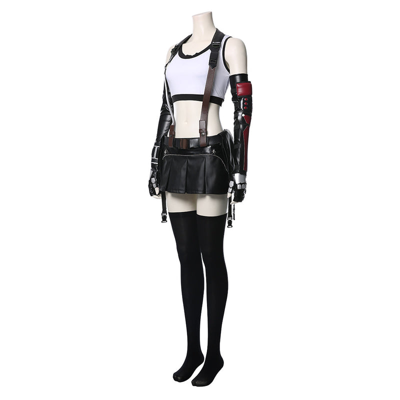 SeeCosplay Final Fantasy VII FF7 Remake Tifa Lockhart Cosplay Costume Full Set Game Costume Outfits