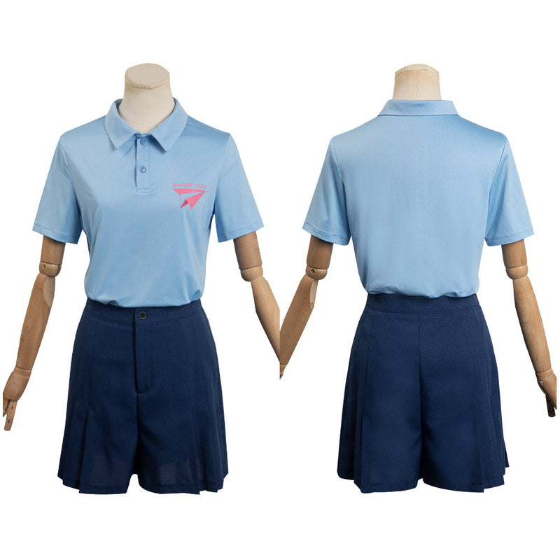 SeeCosplay 2023 Movie Blue Mailman Costumes for Halloween Carnival Cosplay Costume