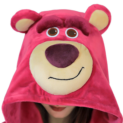 SeeCosplay Toy Story 3 Lotso Strawberry Bear Pajama Sleepwear Christmas Halloween Cosplay Costume Female