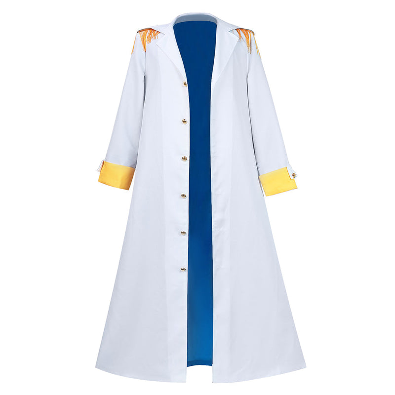 [All Size In Stock] One Piece:Costume Admiral Of The Navy Coat Outfits Halloween Carnival Suit Cosplay Costume