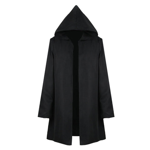 Eren Jaeger Black Cloak Outfits Party Halloween Cosplay Costume