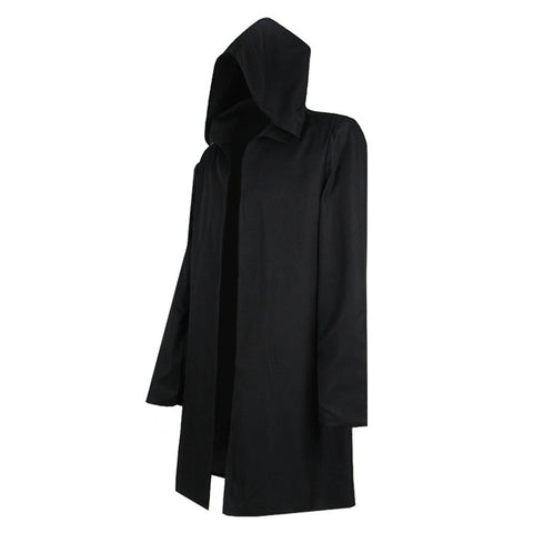 Eren Jaeger Black Cloak Outfits Party Halloween Cosplay Costume