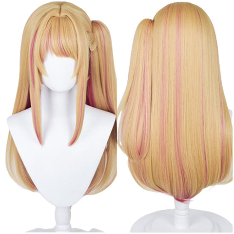 Oshi no Ko:Hoshino Ruby Cosplay Wig Synthetic Hair Halloween Party Wig