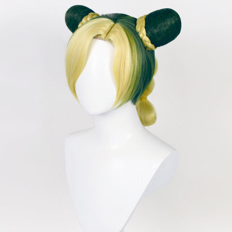 Green Hair Wig Halloween Party Wig Cosplay Wig
