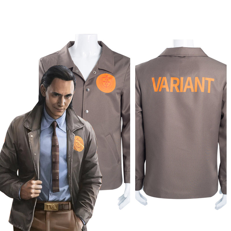 SeeCospaly Loki Time Variance Authority Coat for Halloween Carnival Suit Cosplay Costume